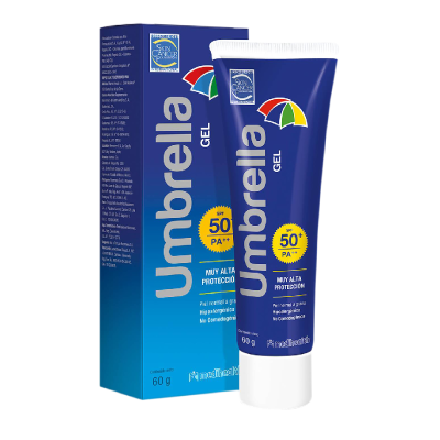 UMBRELLA AZUL GEL 50+ 60 G