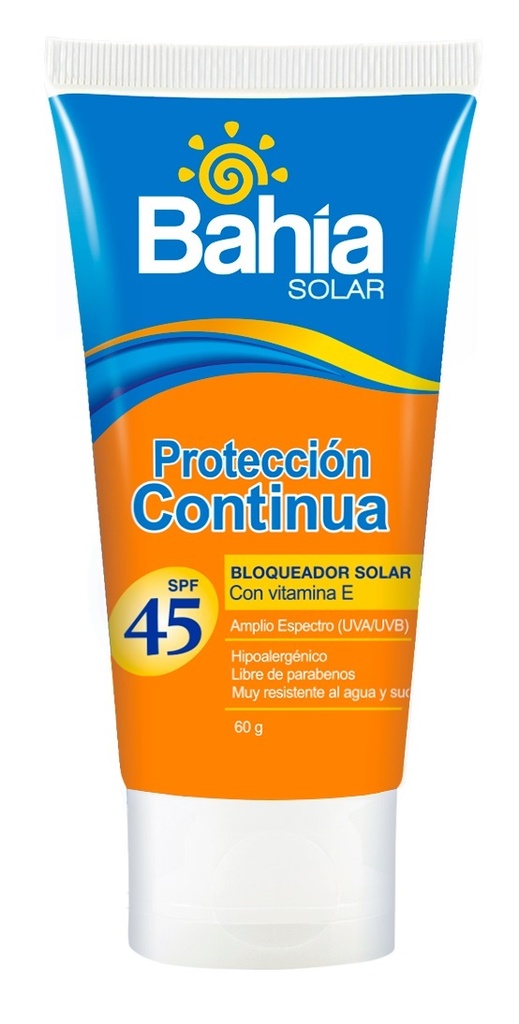 BAHIA SOLAR SPF 45 PROTECCION CONTINUA 60 ML