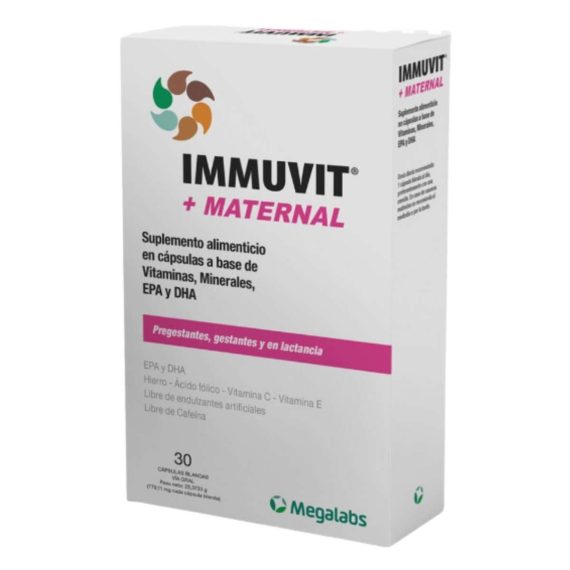 IMMUVIT MATERNAL CAP. BLANDAS