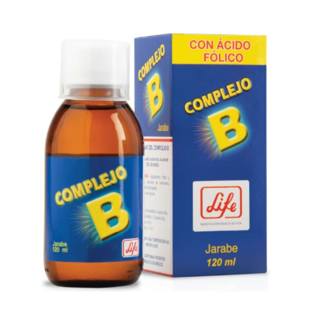 COMPLEJO B JBE. 120 ML (LIFE)