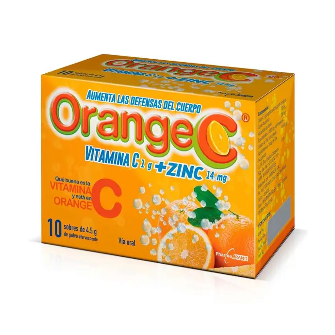 Orange C Sobre de 1gr + Zinc Caja x10