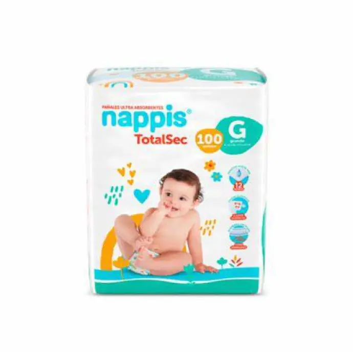 NAPPIS PANAL TOTAL SEC G X 100