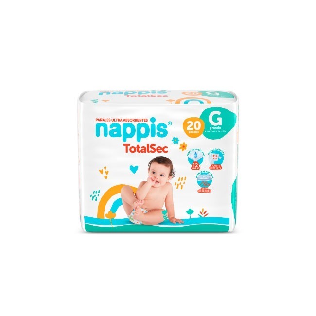 NAPPIS PANAL TOTAL SEC G X 20