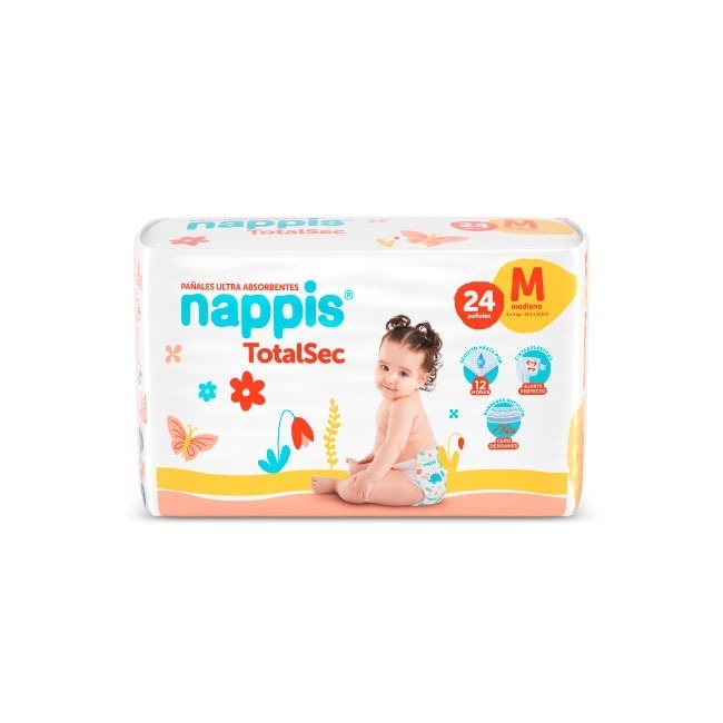 NAPPIS PANAL TOTAL SEC M X 24