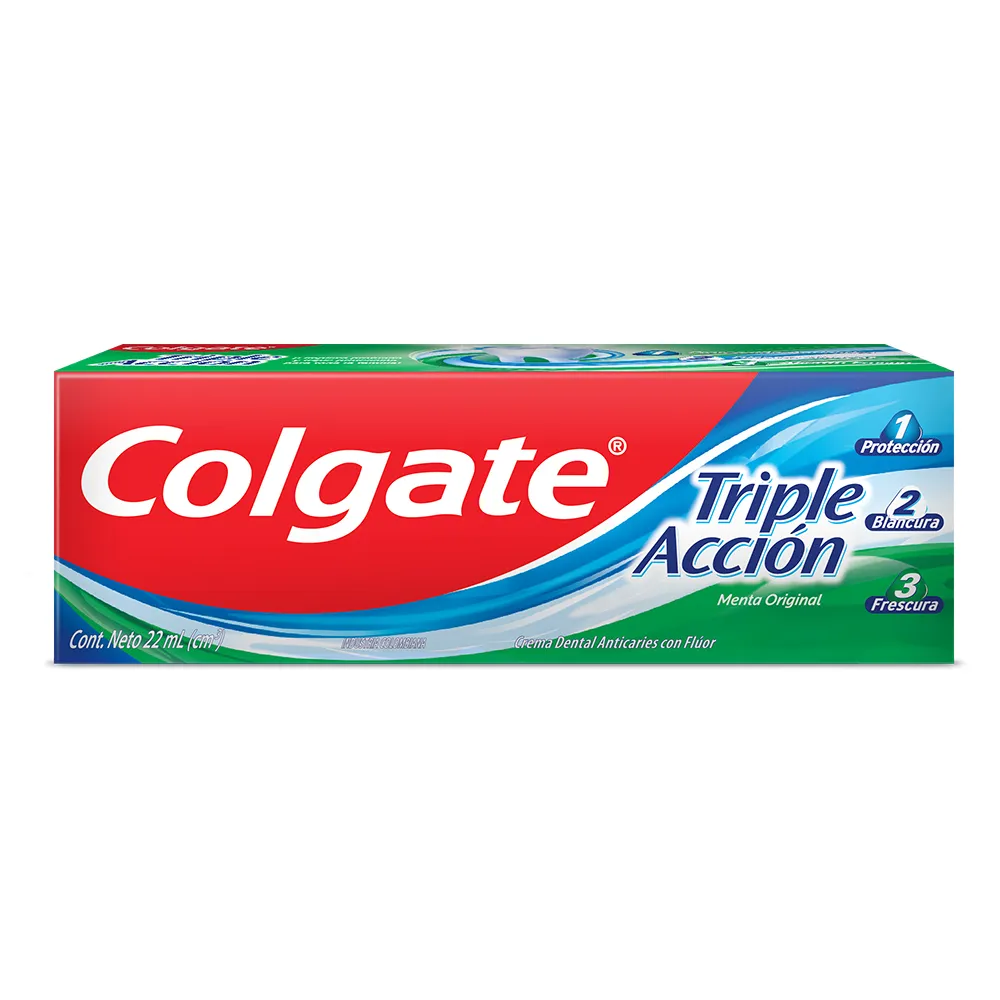 COLGATE PASTA TRIPLE ACCION 22 ML