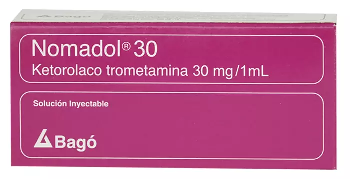NOMADOL SOL. INY. 30MG/1ML