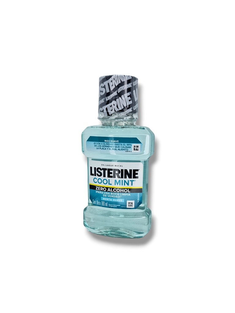 LISTERINE ENJUAGUE COOL MINT ZERO 180 ML