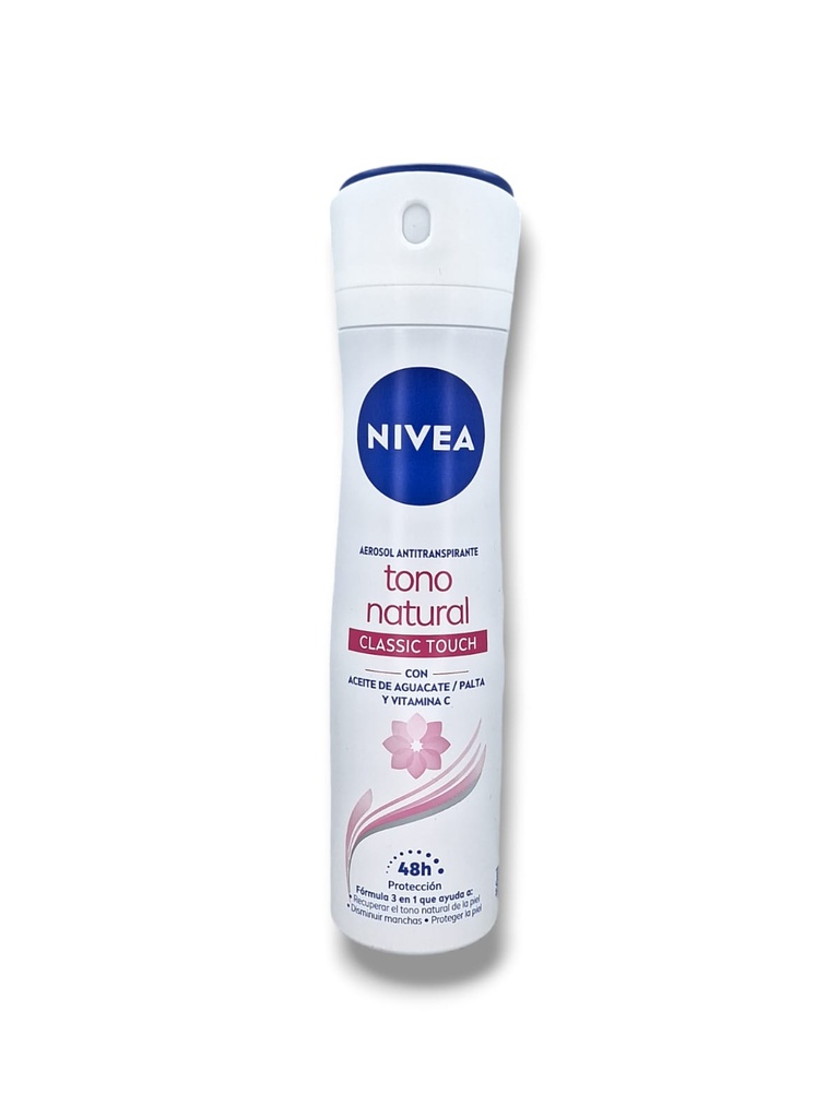 NIVEA SPRAY ACLARADO NATURAL CLASSIC TOUCH