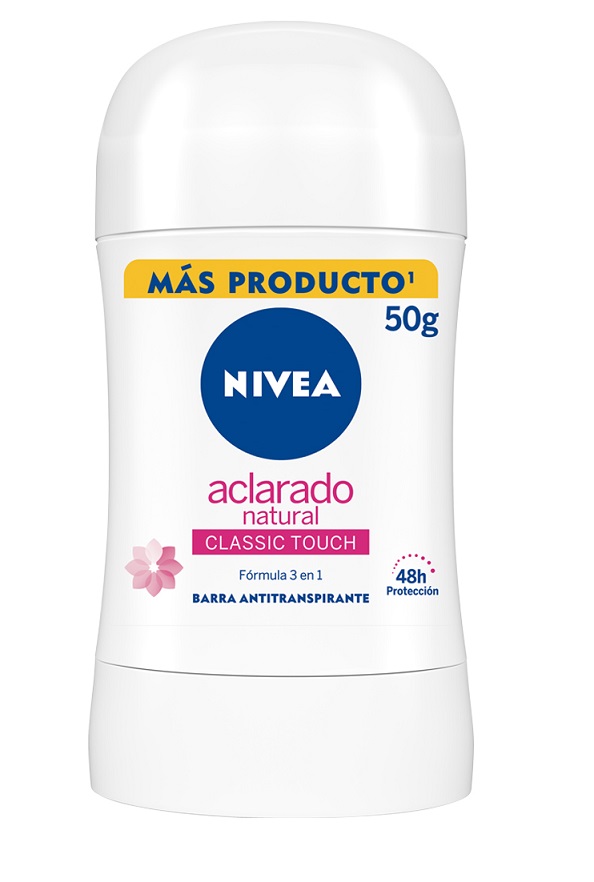 NIVEA BARRA ACLARADO NATURAL 50 G