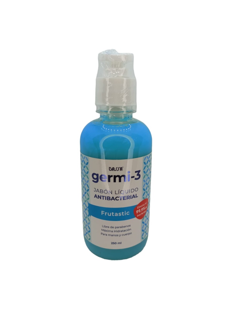 BASSA JABON LIQ. GERMI-3 250 ML