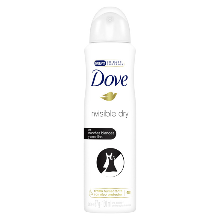 DOVE SPRAY INVISIBLE DRY