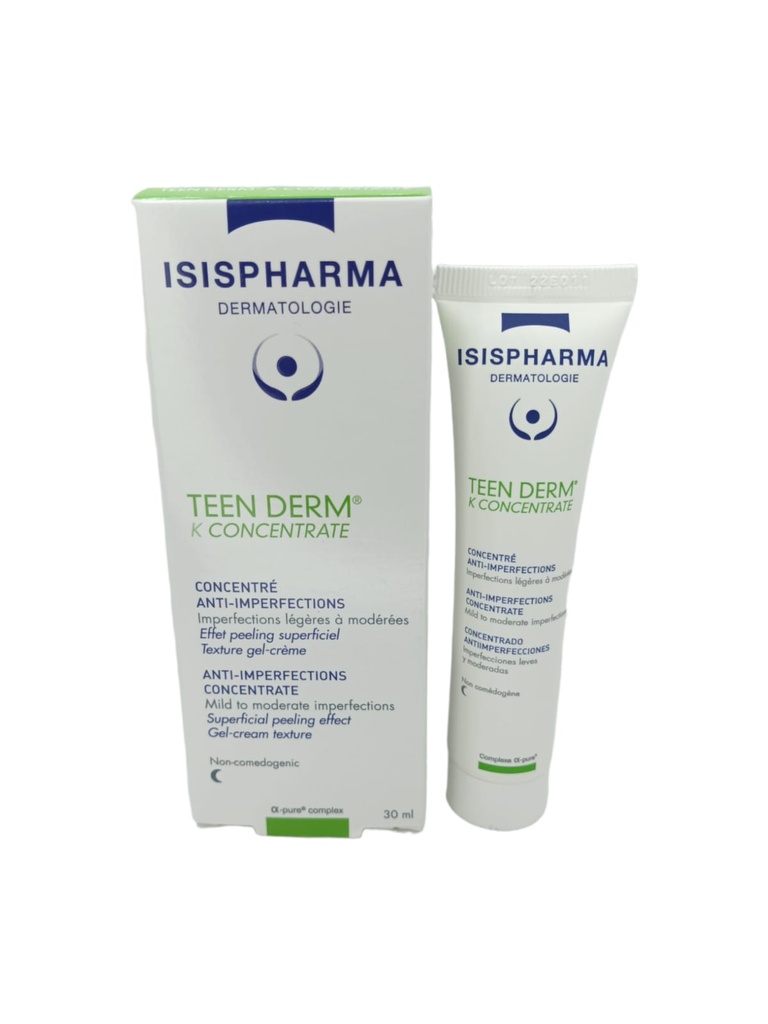TEEN DERM K GEL CREMA CONCENTRATE 30 ML