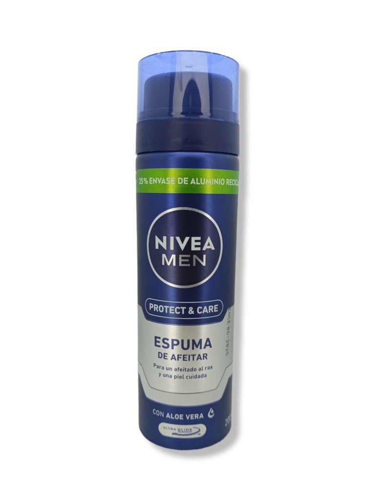 NIVEA FOR MEN ESPUMA DE AFEITAR PROTECT CARE