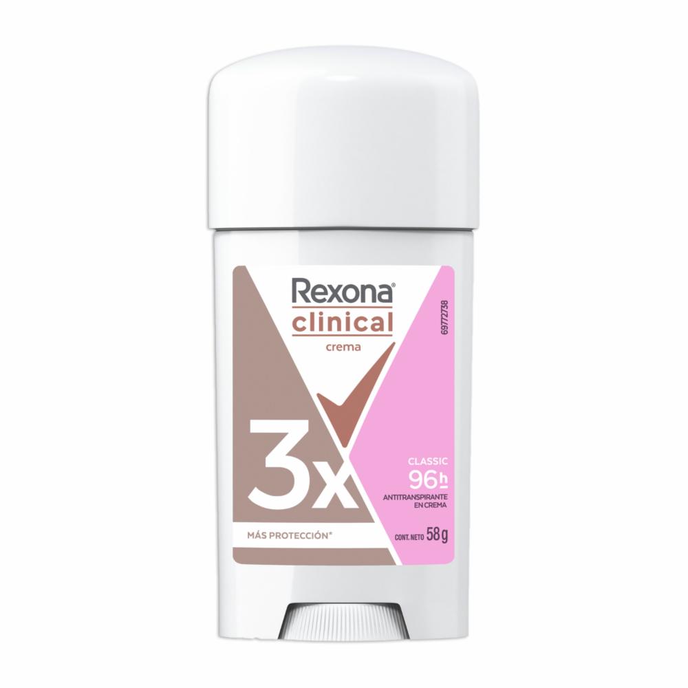 REXONA CLINICAL CREMA WOMEN CLASSIC 58 G
