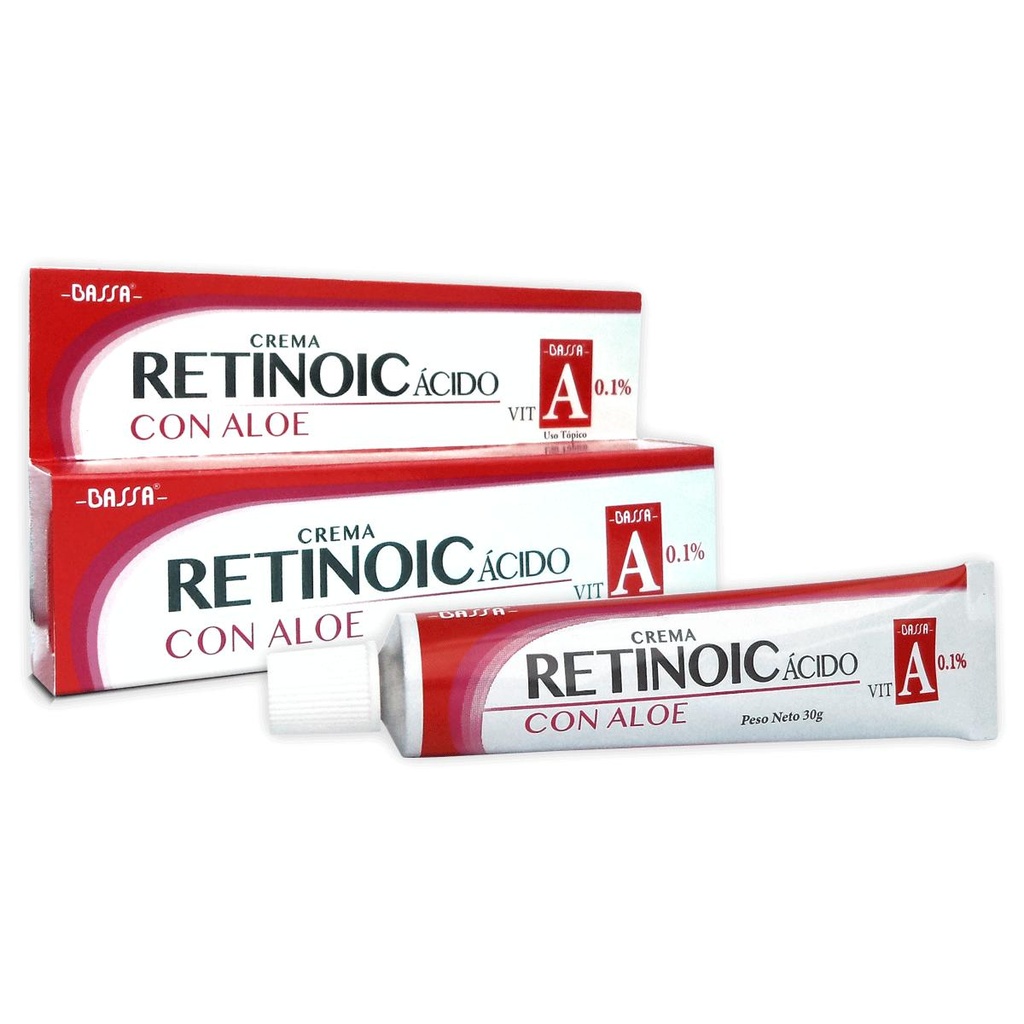 RETINOIC CREMA CON ALOE 0.1% 30 G