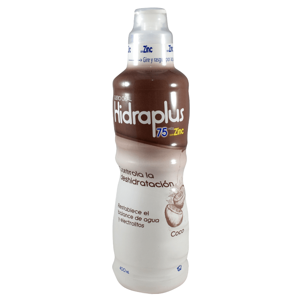 HIDRAPLUS 75 + ZINC COCO 400 ML