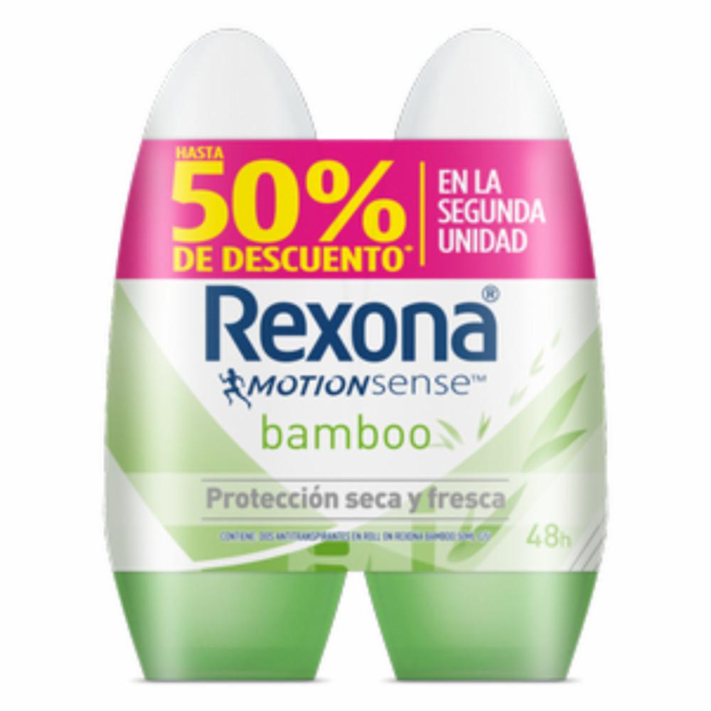 REXONA ROLLON BAMBOO COMBO X 2