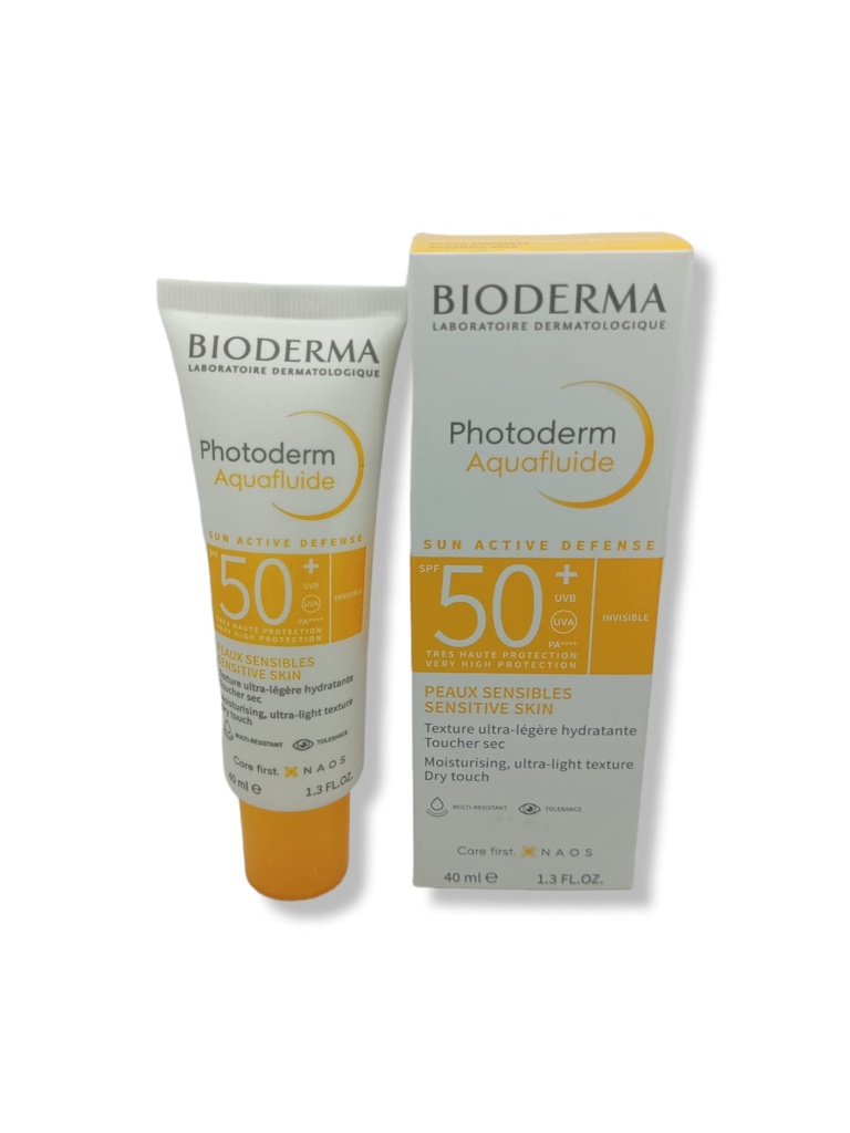 PHOTODERM AQUAFLUIDE SENSITIVE INVIBLE 40 ML