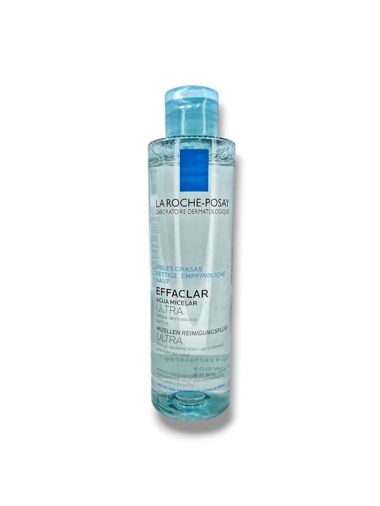 EFFACLAR AGUA MICELAR ULTRA 200 ML ROCHE POSAY