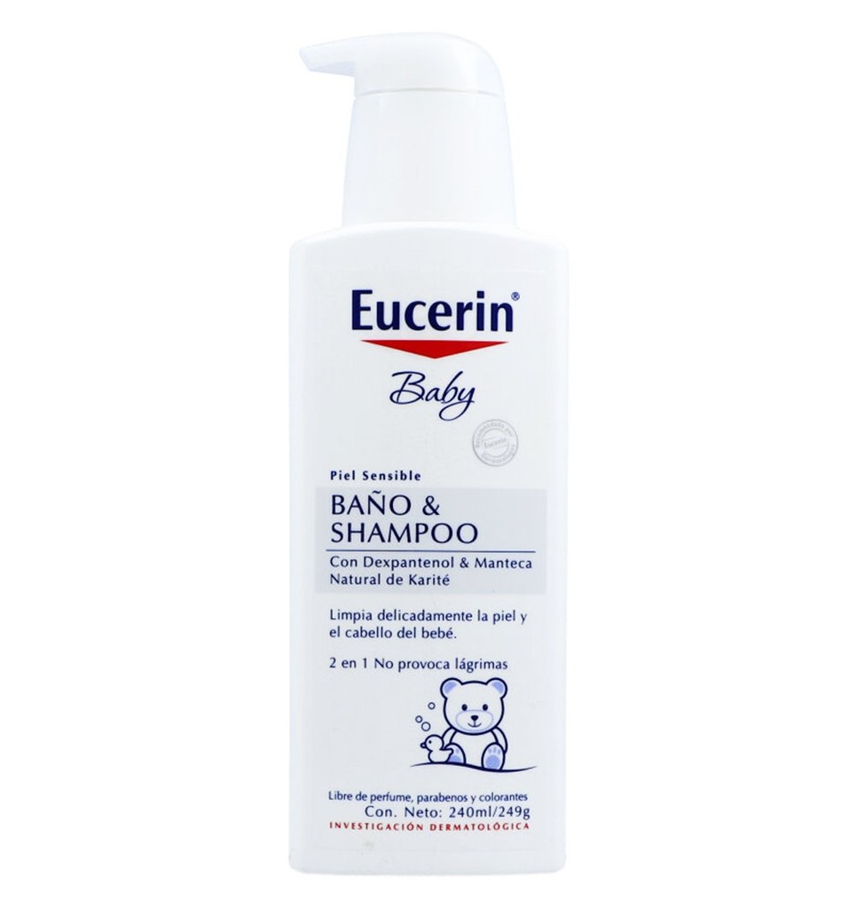 EUCERIN BABY BANO Y SHAMPOO 240 ML