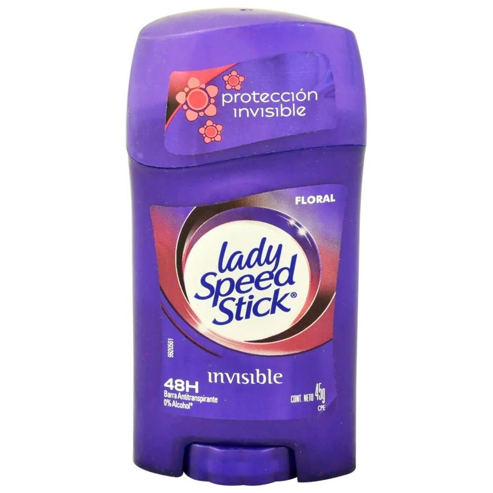 LADY SS BARRA FLORAL INVISIBLE 45 G
