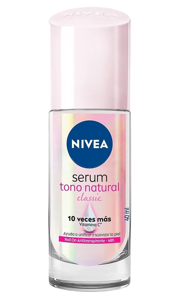 NIVEA ROLLON SERUM TONO NATURAL 40 ML