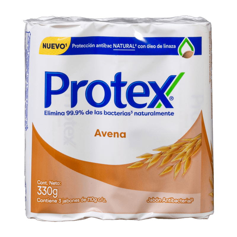 PROTEX JABON AVENA X 3