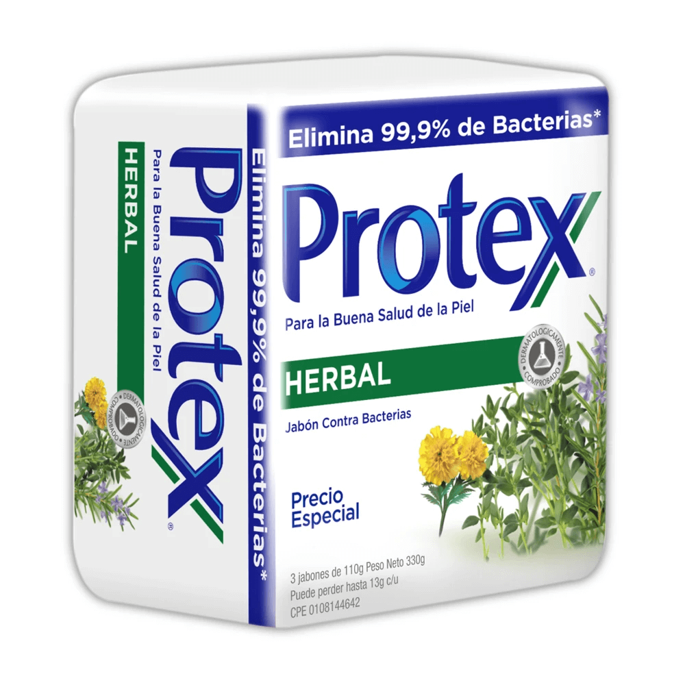 PROTEX JABON HERBAL X 3
