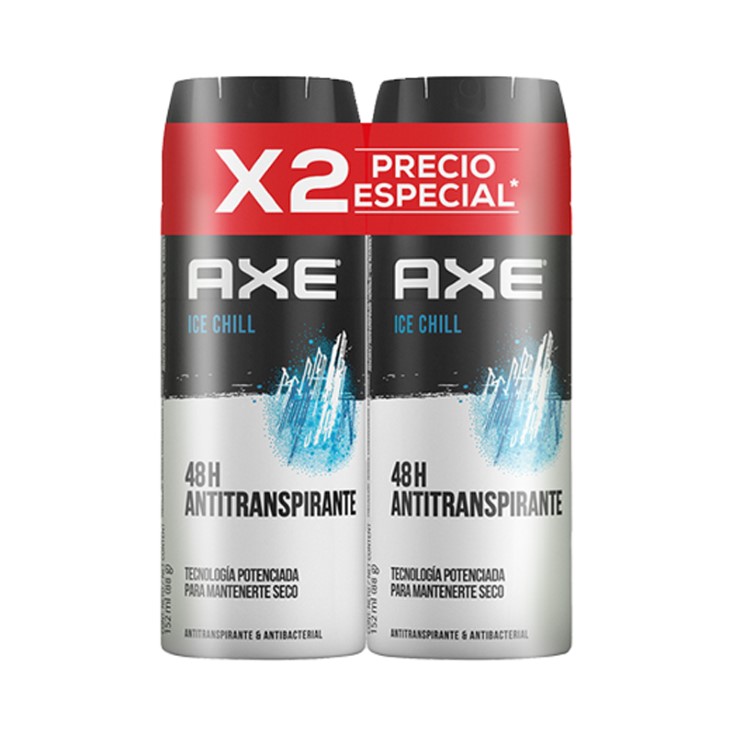 AXE SPRAY ICE CHILL MAXIMA FRESC. COMBO