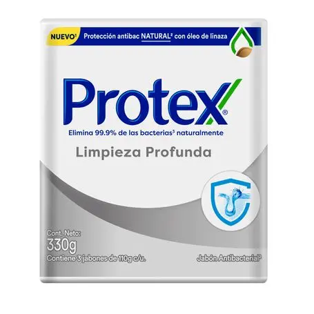 PROTEX JABON LIMPIEZA PROFUNDA X 3