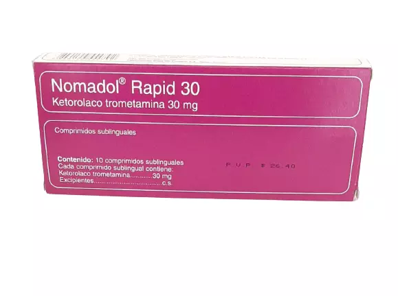 NOMADOL RAPID COMPR. SUBLIN. 30 MG