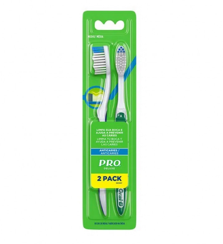 PRO CEP DENT DELUX ANTICARIES MED X2