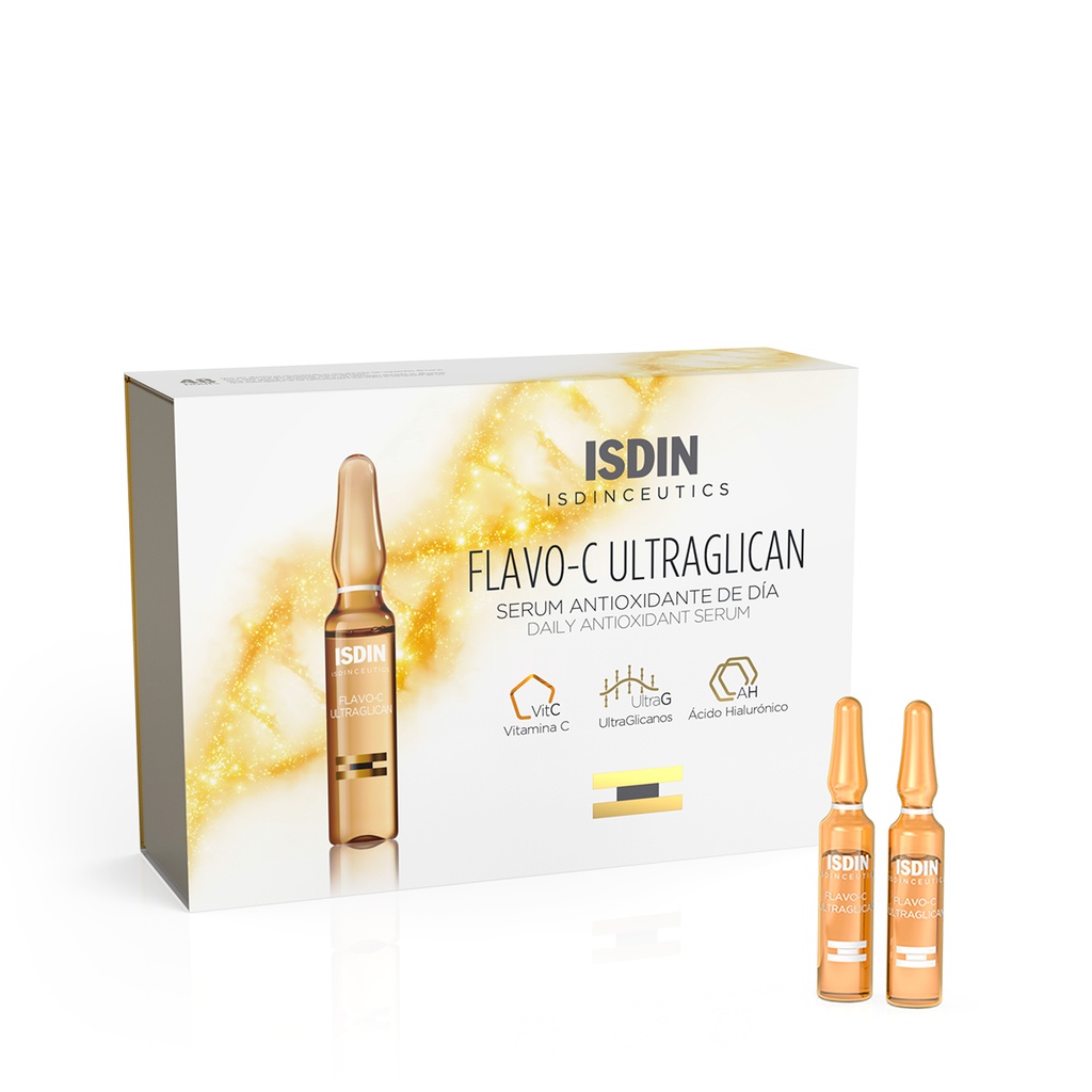ISDIN FLAVO C ULTRAGLICAN SERUM AMP