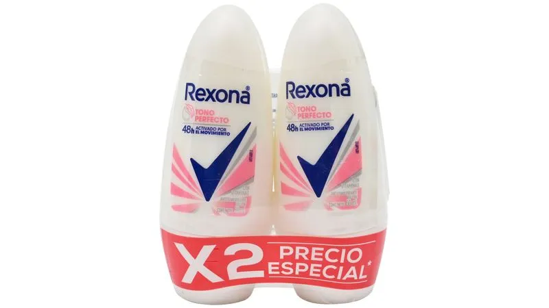 REXONA WOMEN ROLLON TONO PERFECTO 50 ML COMBO