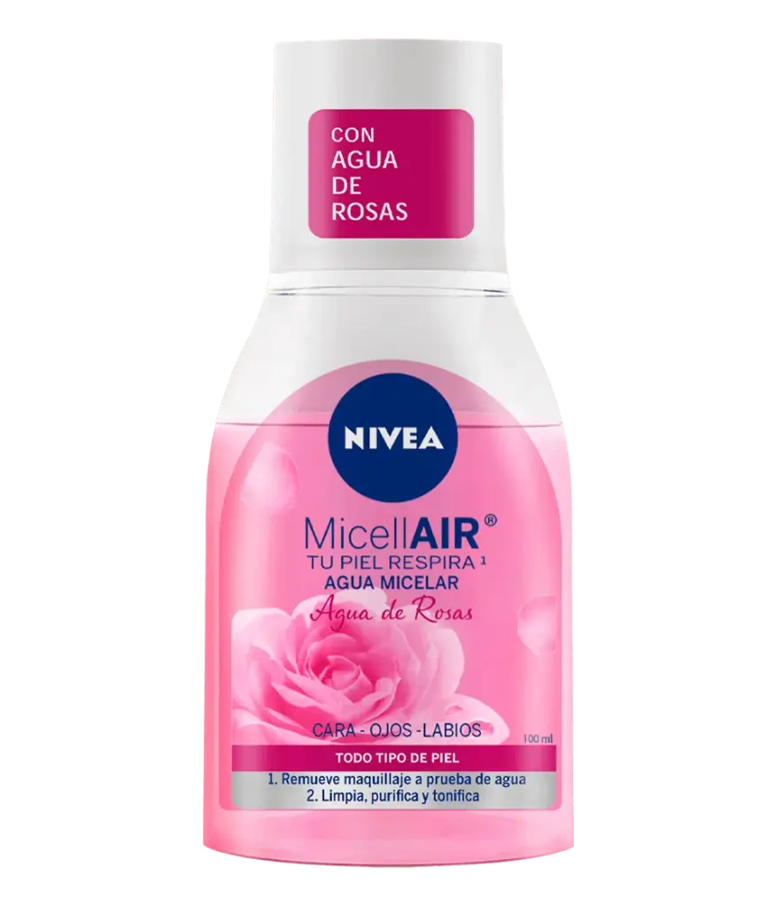 NIVEA AGUA MICELAR ROSE 100 ML