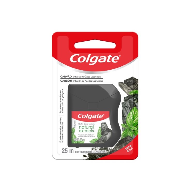 COLGATE HILO DENTAL CARBON NATURAL EXTRACT 25 M