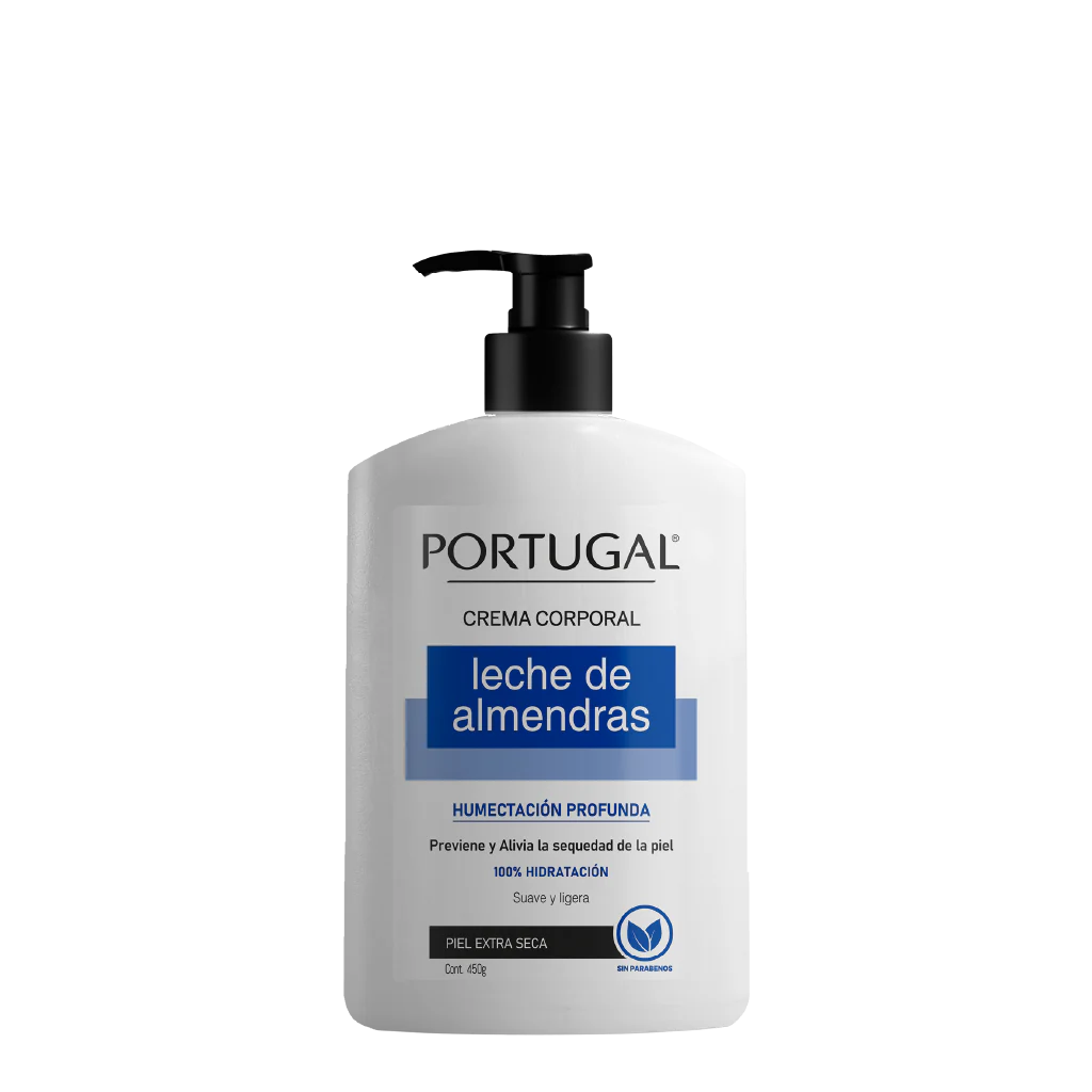 PORTUGAL LECHE DE ALMENDRAS CREMA CORPORAL 450G