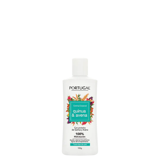 PORTUGAL QUINUA Y AVENA CREMA CORPORAL 100G