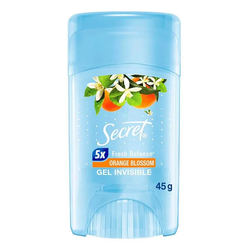 SECRET DESOD. BARRA GEL ORANGE 45G *