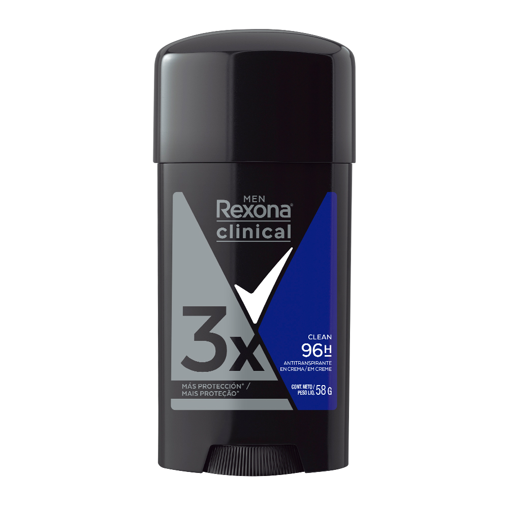 REXONA CLINICAL MEN CLEAN CREMA 58 G