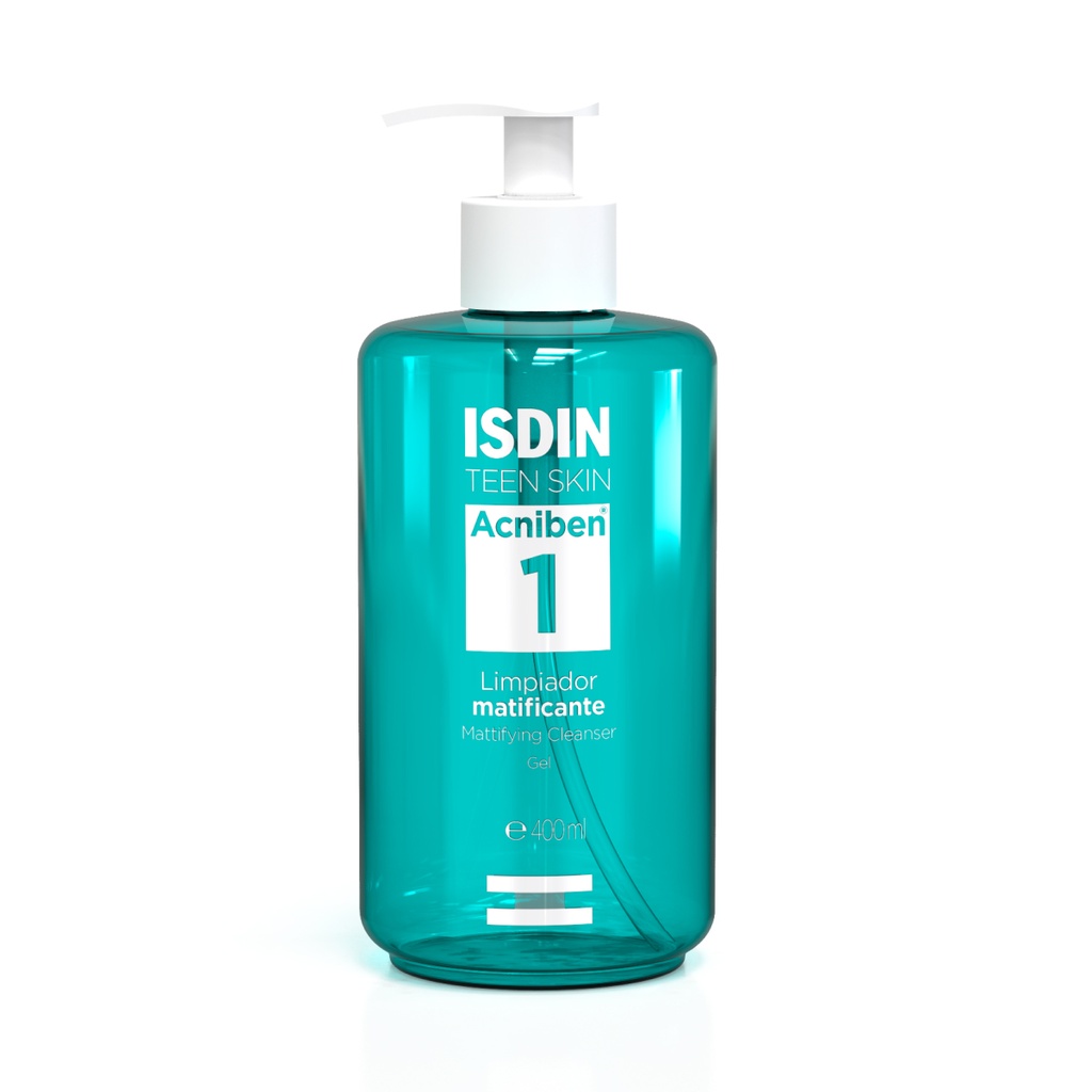 ISDIN OILY SKIN ACNIBEN 1 GEL LIMPIADOR 400 ML