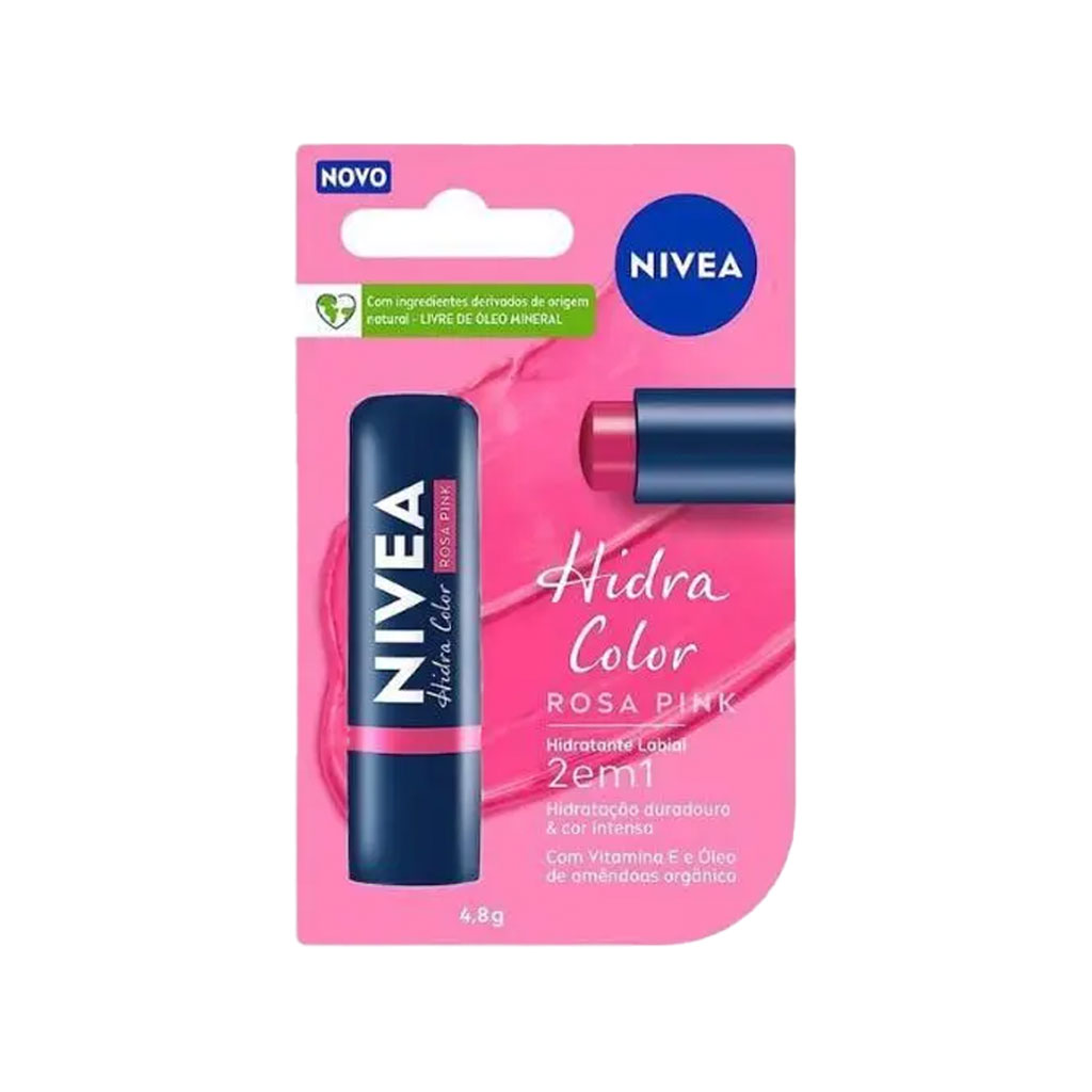 NIVEA LABIAL HIDRATANTE ROSA PINK