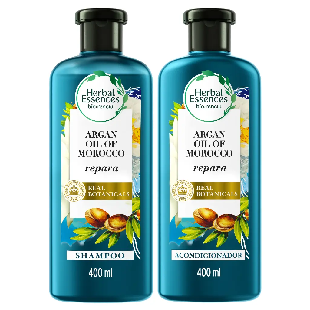HERBAL ESS SH ARGAN+ACOND 400ML PACK