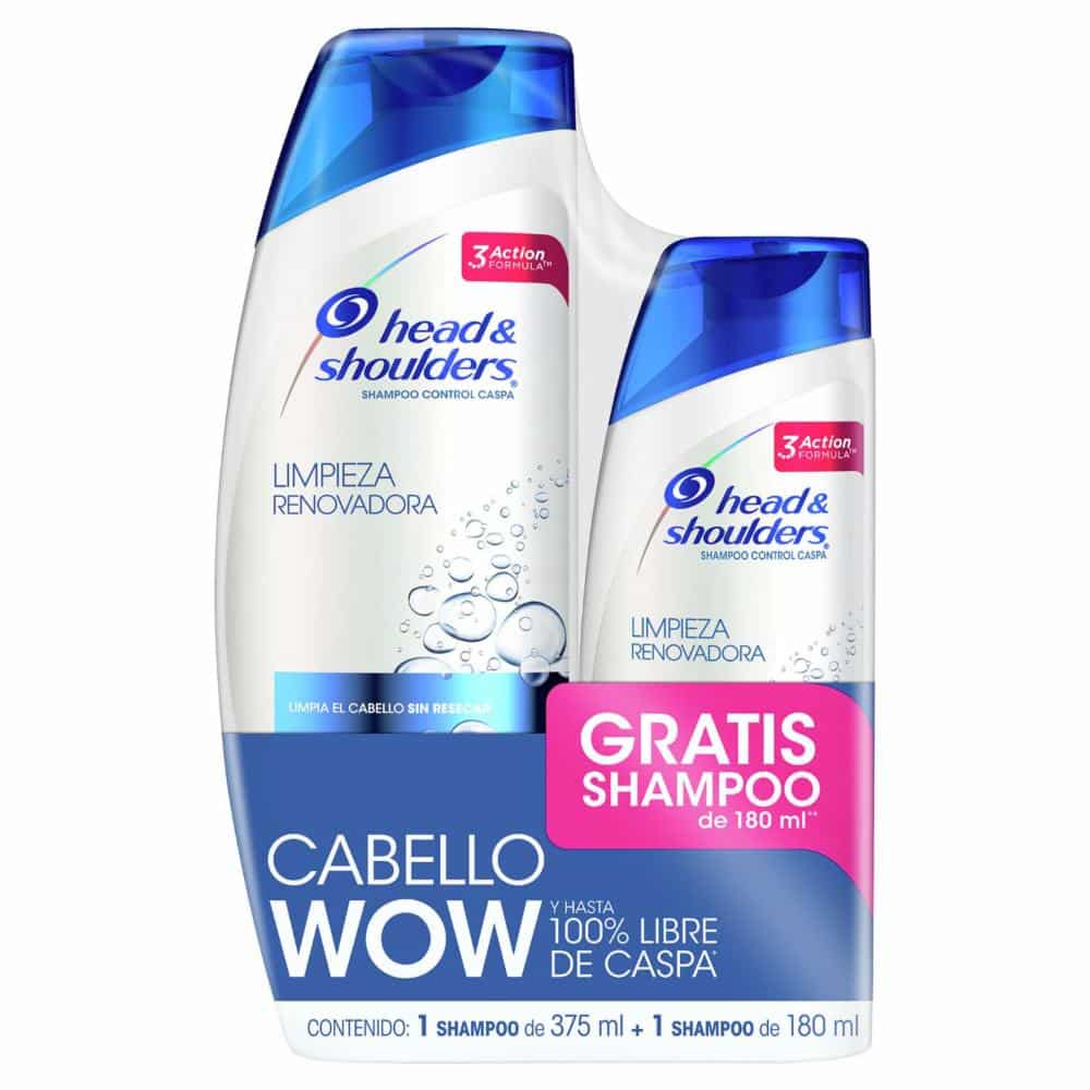 H&S SH LIMPIEZA 375ML+180ML PACK