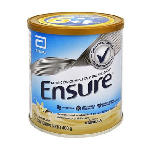 Ensure Polvo Vainilla 400 G Tarro