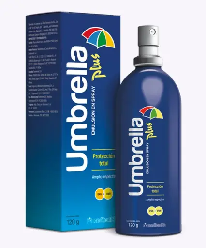 [7703281001447] UMBRELLA AZUL PLUS 50+ SPRAY 120 G