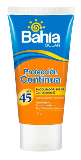 Bahía Solar Spf 45 Protección Continua 60ml