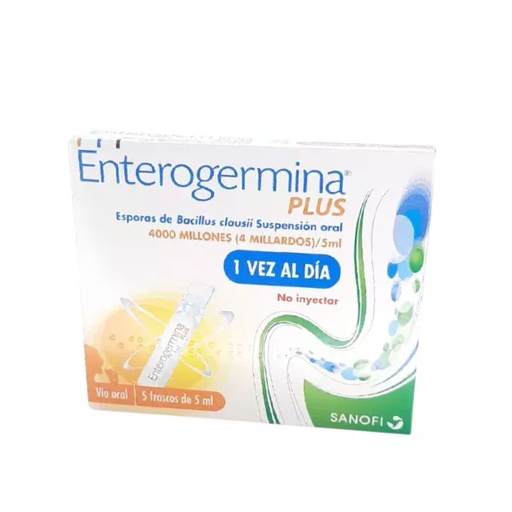 Enterogermina Plus Suspensión Oral 5ml Caja x5