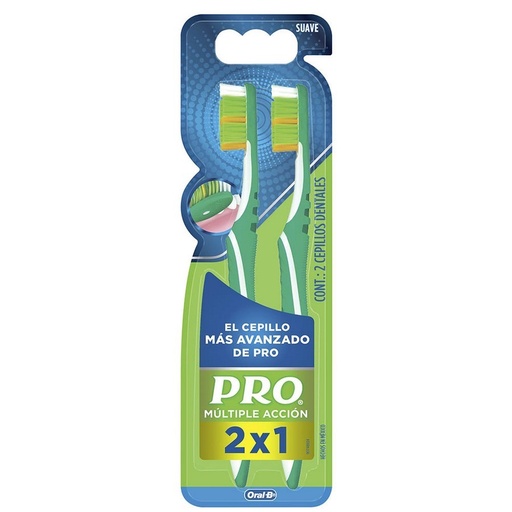 [7501086454617] PRO CEP DENT MULTIPLE ACCION SUAVE 2X1