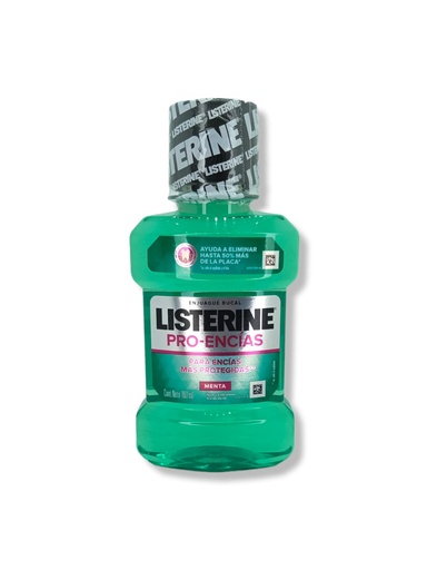 [7702035406811] LISTERINE ENJUAGUE PRO-ENCIAS 180 ML